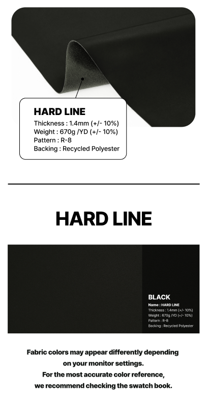 CACTUS LEATHER HARD LINE(1YD)