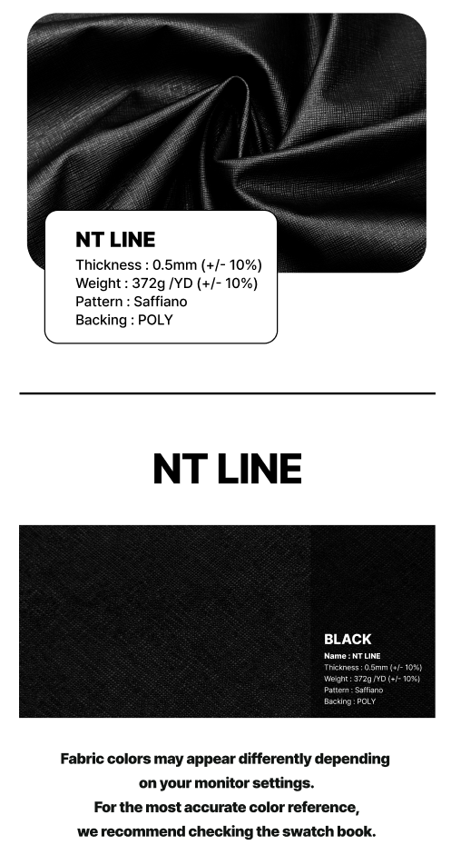 CACTUS LEATHER NT LINE(1YD)- Saffiano