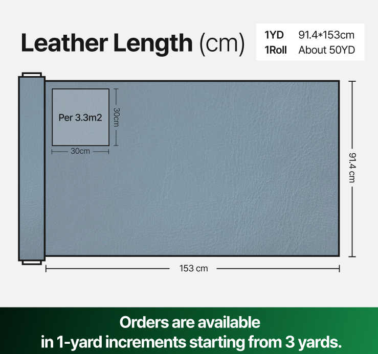 CACTUS LEATHER BD LINE(1YD)